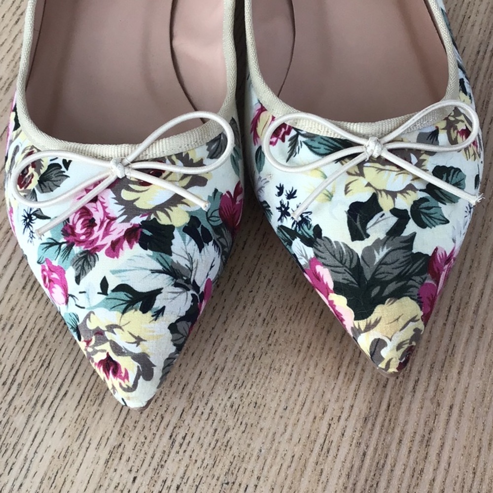 Cute floral shoes